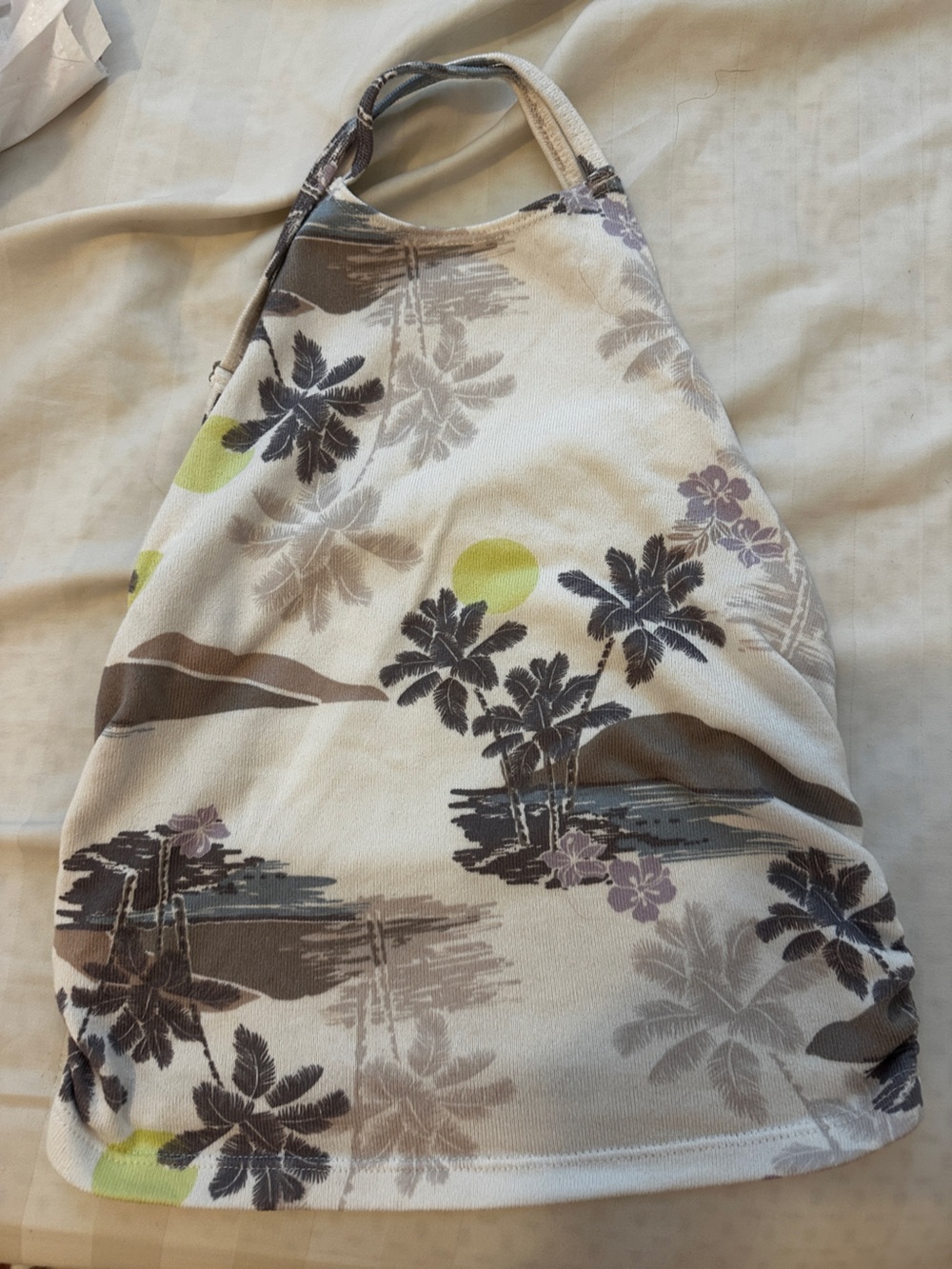 Gilly Hicks Cozy Lined Palm Tree Tank Top 🌴